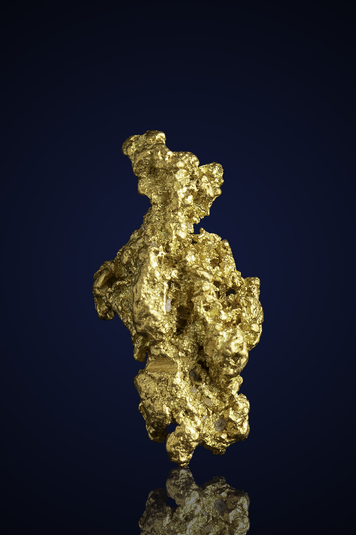 (image for) Sculptural, Organic Natural Gold Nugget - Alaska - 2.11 grams